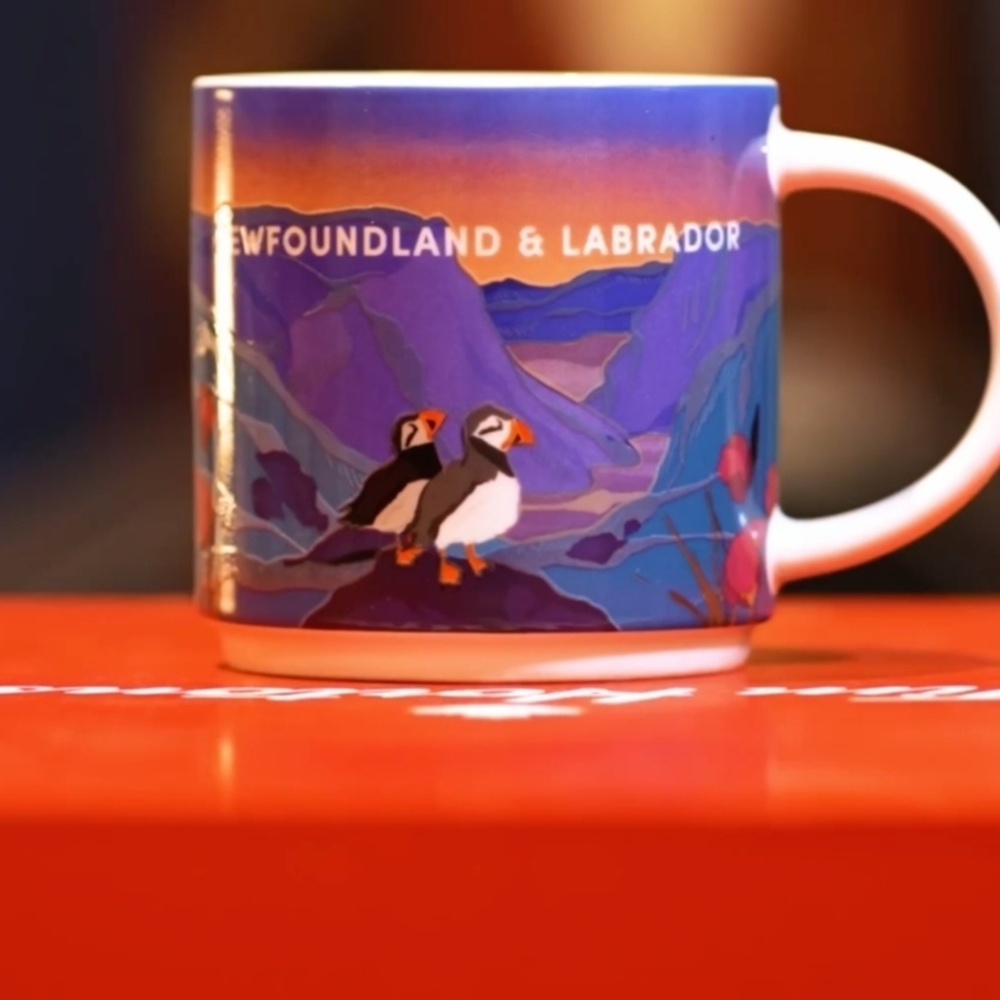 TIM HORTON NEWFOUNDLAND & LABRADOR 16oz Ceramic Mug  LIMITED EDITION NEW
